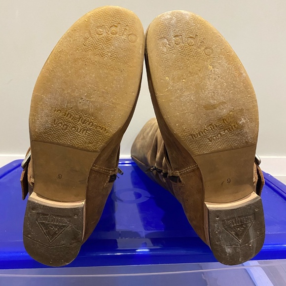 Fluevog Radio brown leather knee boots women size 9 - Picture 13 of 16